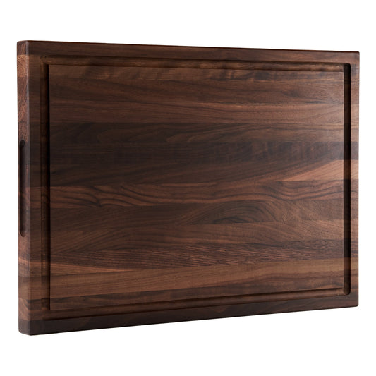 Cutting Board out of Solid Walnut Wood - 1 in Thick Cutting Boards for Kitchen - Wood Cutting Boards - Wooden Chopping Boards for Kitchen