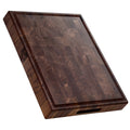 Dark Walnut Wood End Grain Cutting Board 20"x15"x2"