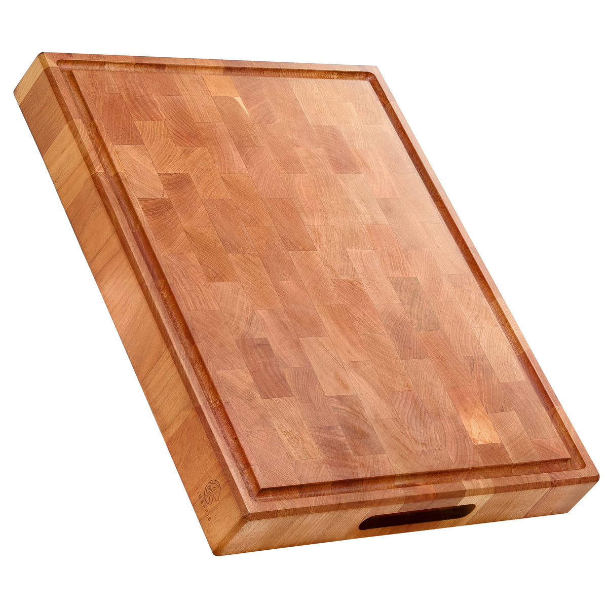Cherry Wood End Grain Cutting Board 20"x15"x2"