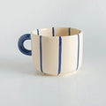 Hand Painted Ceramic Mug in NY Avenue