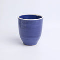 Hand Painted Ceramic Tumbler in Blue, Pipa